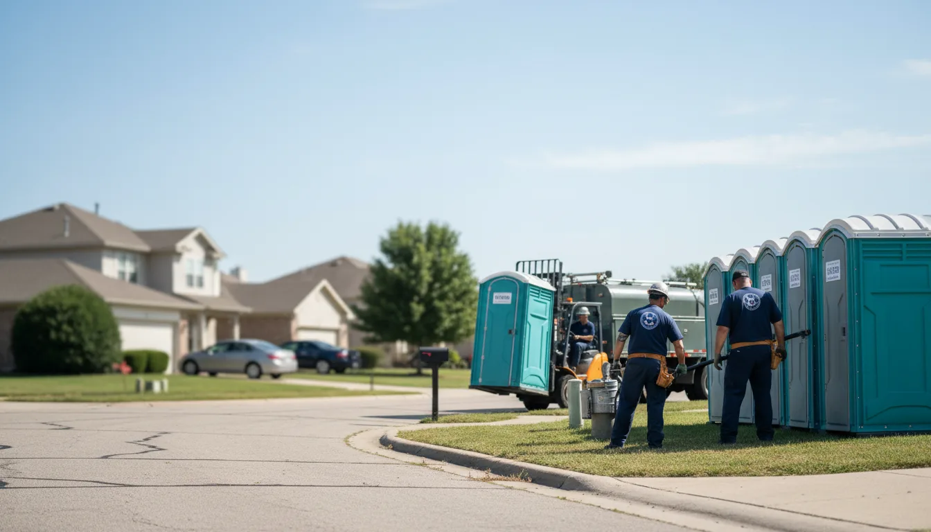 Porta Potty Rental in Clermont, IA near me
